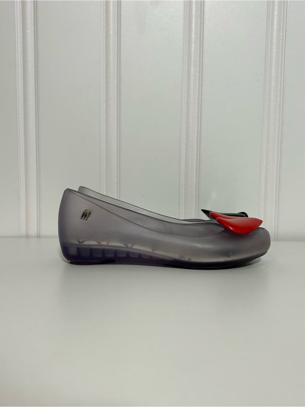 Mini Melissa Disney queen of hearts Alice In wonderland sandals